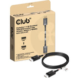 Club 3D DisplayPort 2.1 bidirektional, Vesa DP80-zertifiziert