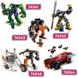 Lego Marvel – Geisterfahrer-Mech-Motorrad-Konstruktionsspielzeug (76245)