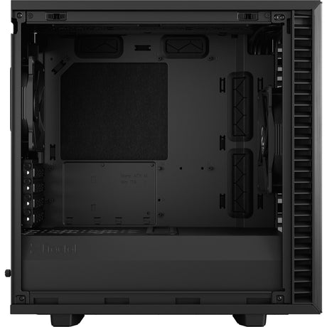 Fractal Design Definieren 7 Mini schwarz solides Midi-Tower-Gehäuse (schwarz | 4x USB-A | 1x USB-C)