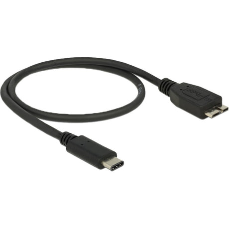 Delock USB-C 3.1 > USB 3.1 Micro-USB Adapter (schwarz, 0,5 Meter, USB 3.1 Gen 2)