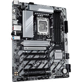 Gigabyte B860 DS3H WiFi 6E Sockel 1851 Mainboard (Silber Schwarz, RAID, 2,5GB-LAN, WiFi 6E, BT, Sound, ATX)