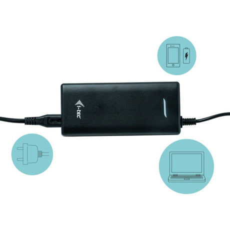 I-tec USB-C HDMI DP Dockingstation mit Stromversorgung 100 W (schwarz)