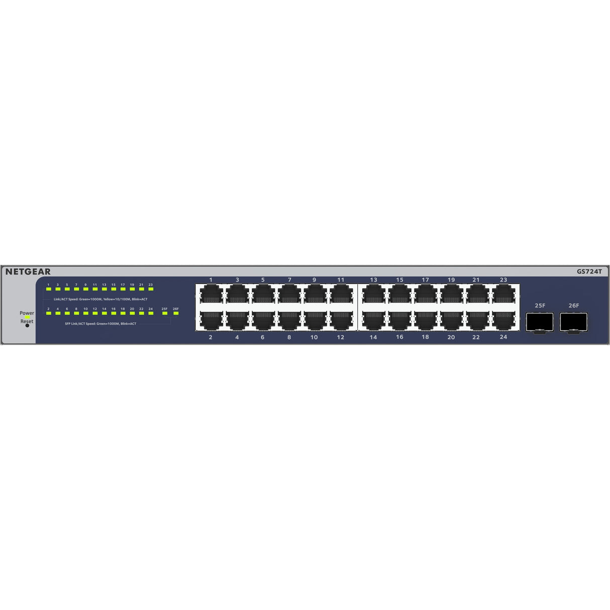 Netgear 24-Port-Gigabit-Switch (gs724tv6)