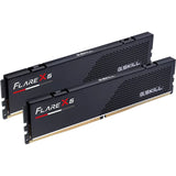 G.skill flare x5 16 gb ddr5-6000 (2x 8 gb) werkgeheugen (zwart, f5-6000j3038f8gh2-fx5, expo)