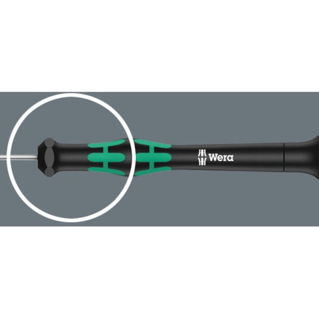 Wera Compact Micro 21 ESD 1 Schraubendreher (schwarz grün, für Elektrogeräte)