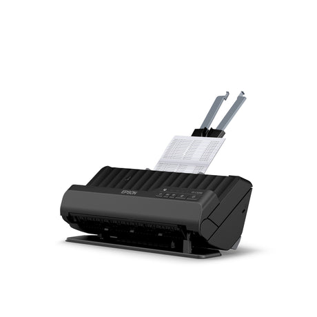 Epson ES-C320W kompakter A4-Dokumentenscanner mit WLAN-Konnektivität und U-Path (Schwarz, A4, A5, A6, B5)