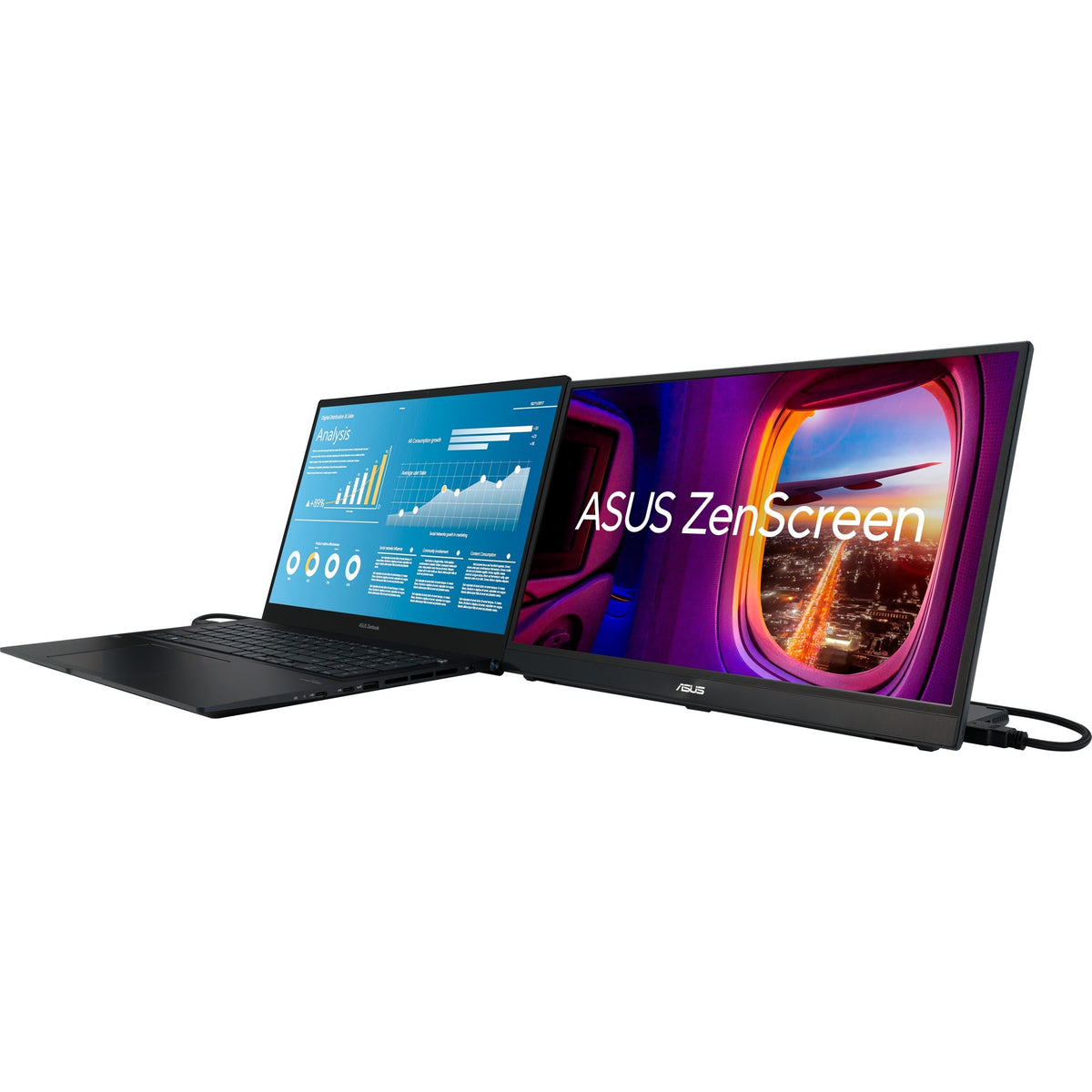 Asus Zenscreen MB17Ahg Tragbarer Monitor 17,3 (Schwarz, 144 Hz, HDMI, USB Typ-C, FreeSync Premium)