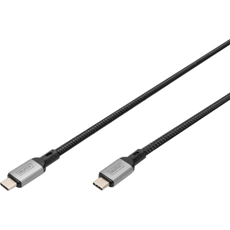 Digitus USB-C 4 gen2 USB-C Verbindungskabel (schwarz grau, 3 Meter)