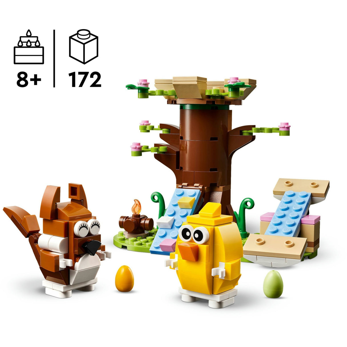 Lego 40709 Jahreszeiten und Anlässe Tierspielplatz im Frühling | 2 Stk