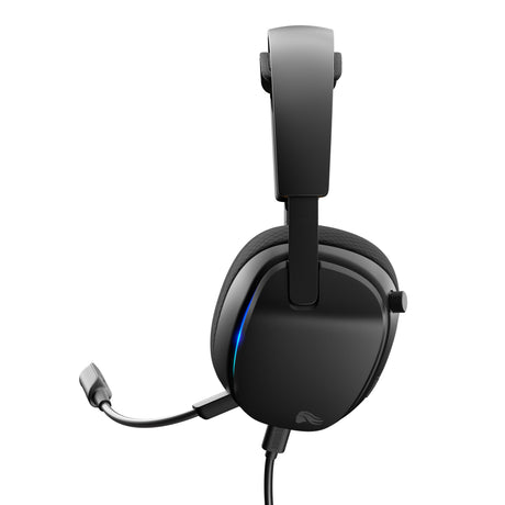 Glorious GHS Eternal RGB – Stereo-RGB-Gaming-Headset, Over-Ear-Gaming-Headset (Schwarz, PC, PS5, PS4, Switch, USB-C)