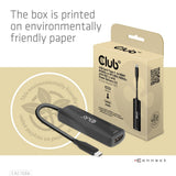 Club 3d usb-c naar hdmi 2.1+ pd 3.0 100 watt adapter (zwart)