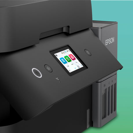 Epson ecotank et-4950 All-in-One-Tintenstrahldrucker (Schwarz, Fax, Scannen, Kopieren, WLAN, inklusive bis zu 3 Jahre Tinte)