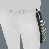 Wera Belt B 4 Zyklop Steckschlüsselsatz Steckschlüssel (schwarz silber, 9-teilig, mit 3 8 -Antrieb)