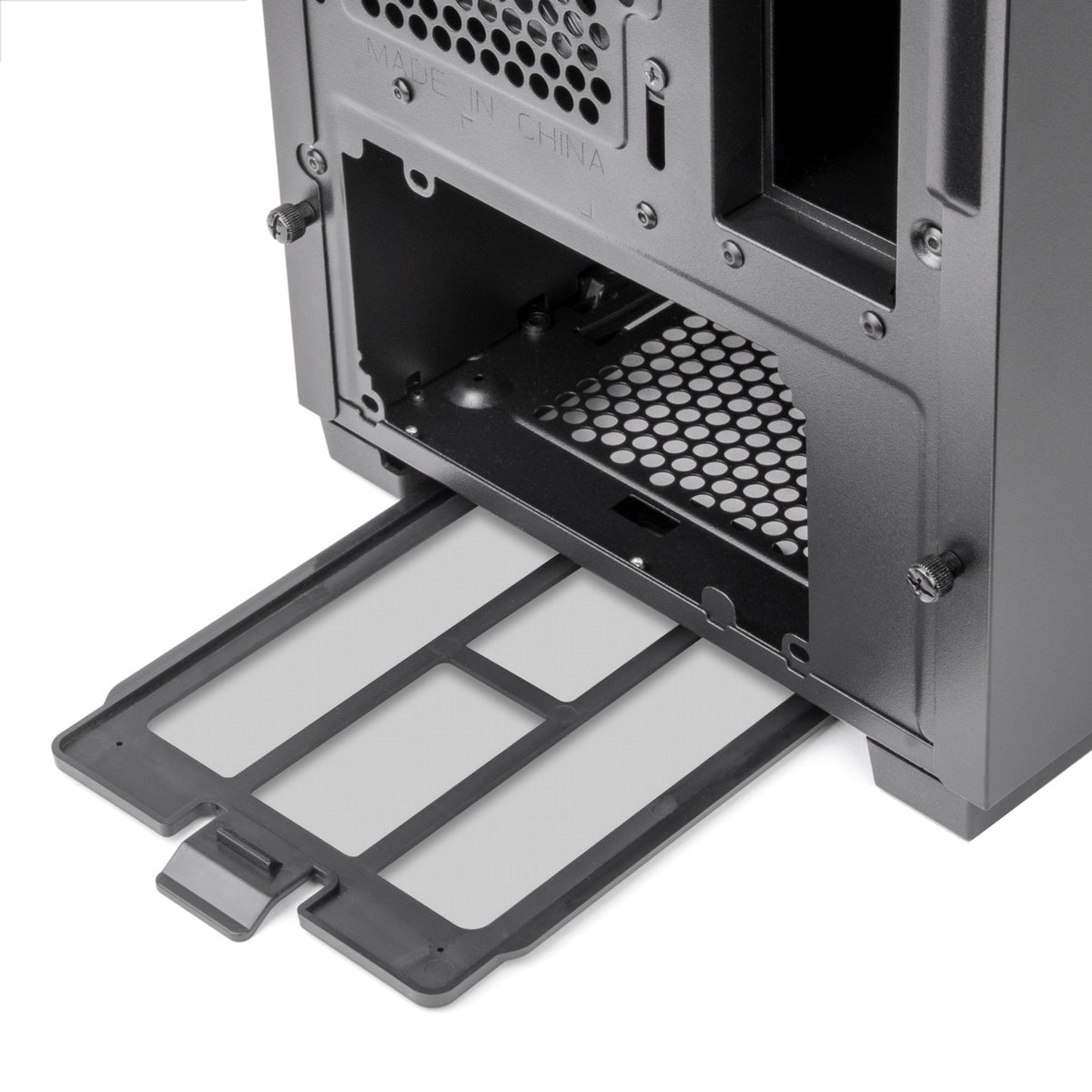 Silverstone CS382 Mini-Tower-Gehäuse (schwarz | 2x USB-A | 1x USB-C)