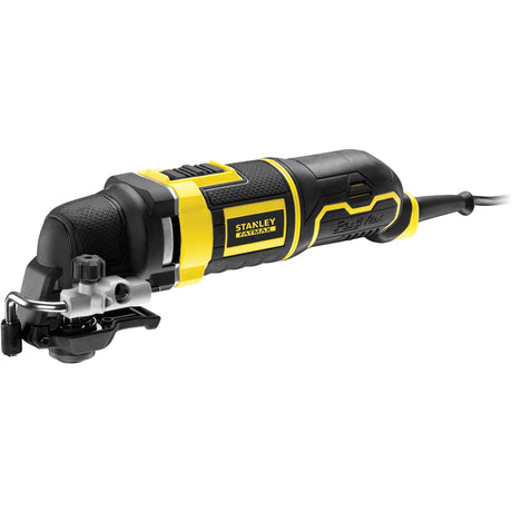 Stanley Fatmax 300 W oszillierendes Multitool-Multifunktionswerkzeug (gelb schwarz, mit Koffer und 20 Zubehörteilen)