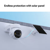 Imou cell pt met zonnepaneel beveiligingscamera (wit, 100% draadloos)