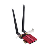 Cudy AX5400 Wi-Fi 6e Bluetooth 5.3 PCI-E WLAN-Adapter (Rot)