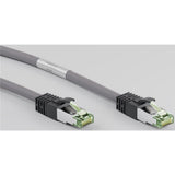Goobay Netzwerkkabel Kat.8.1 S FTP (grau, 3 Meter)