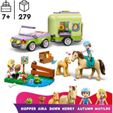 Lego Friends 42695 Anhänger mit Pferd und Fohlen