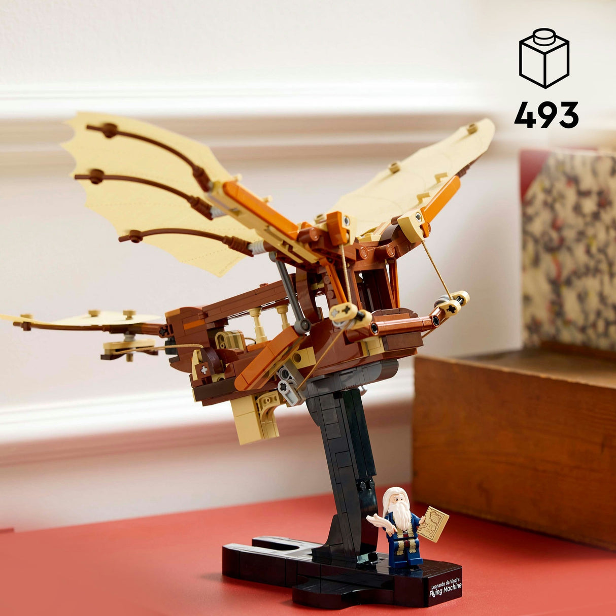 Lego-Ikonen Leonardo da Vincis Flugmaschine – 10363