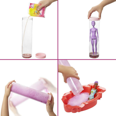 Barbie Color Reveal – Schaumstoff-Erdbeerpuppe (Welle 3)