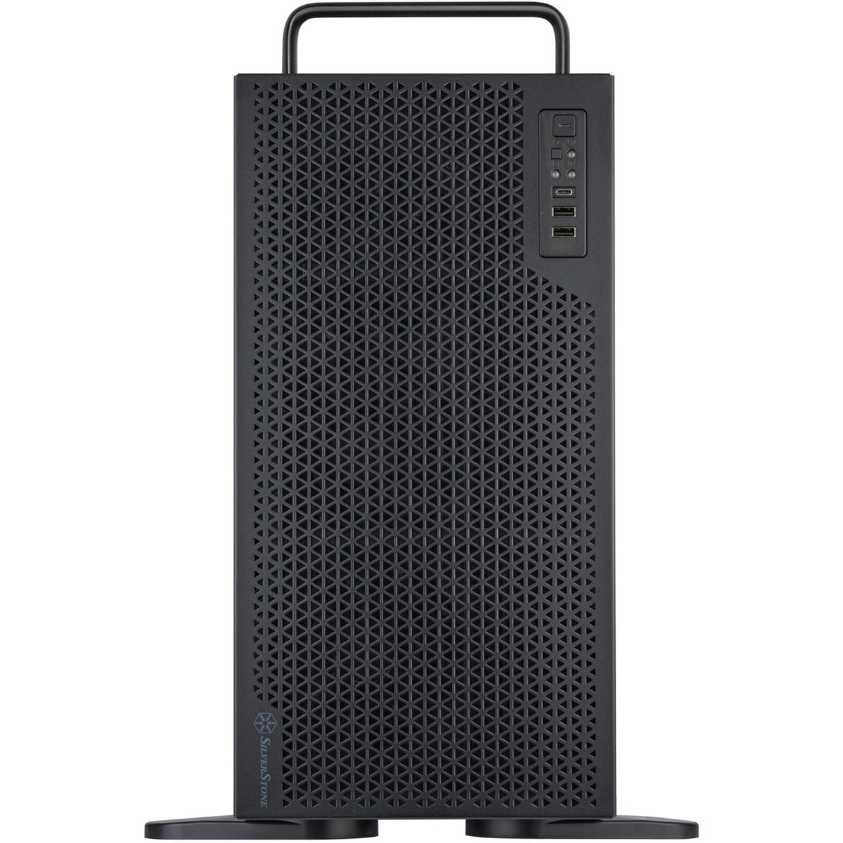 Silverstone RM52 Servergehäuse (schwarz | 2x USB-A | 1x USB-C)