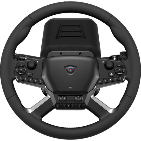 Hori Force-Feedback-LKW-Steuerungssystem-Simulator-Set (schwarz silber)