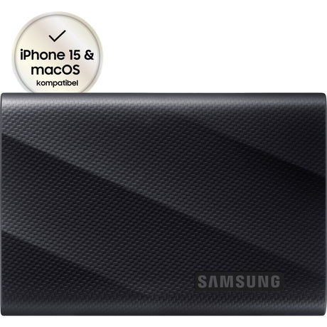 Samsung Portable T9 1 TB externe SSD (schwarz, mu-pg1t0b eu, USB-C 3.2 (20 GBit s))