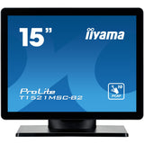 Iiyama Prolite T1521MSC-B2 15 Touchscreen-Monitor (schwarz, HDMI, VGA, USB-B)
