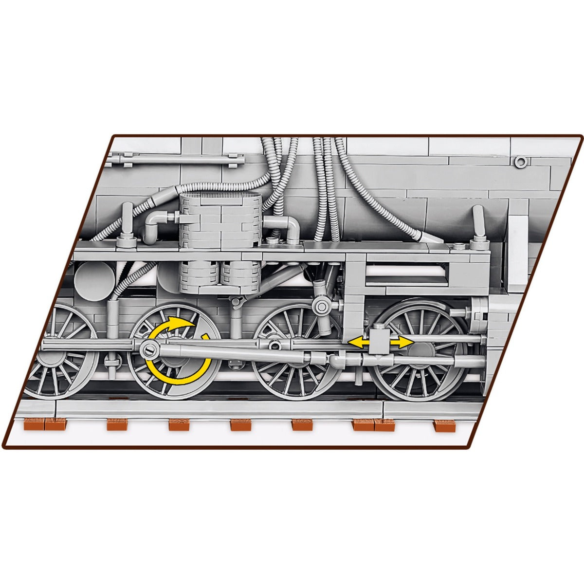 Cobi kriegslokomotive baureihe 52 constructiespeelgoed (schaal 1:35)
