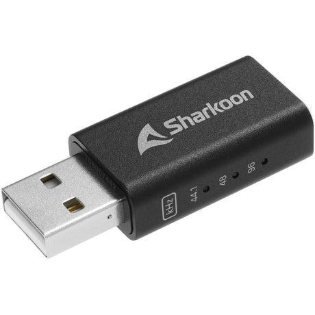 Sharkoon Gaming DAC Pro S Soundkarte (schwarz, USB-A auf 3,5 mm TRRS)