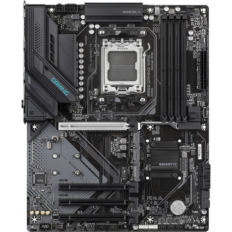 Gigabyte B850 Gaming WiFi6 Sockel AM5 Motherboard (Schwarz, RAID, GB-LAN, WiFi 6, BT, Sound, ATX)