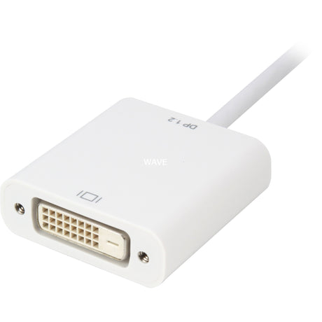 Sharkoon Displayport 1.2 > DVI24+1 Kabel (weiß, 0,15 Meter)