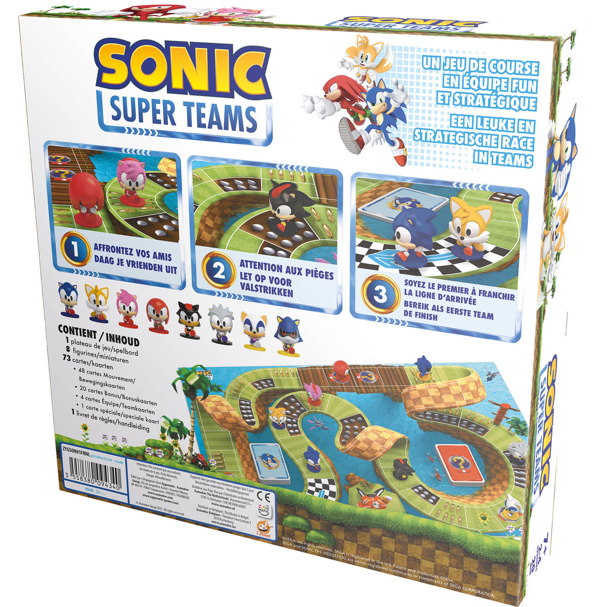 Asmodee Sonic Super Teams