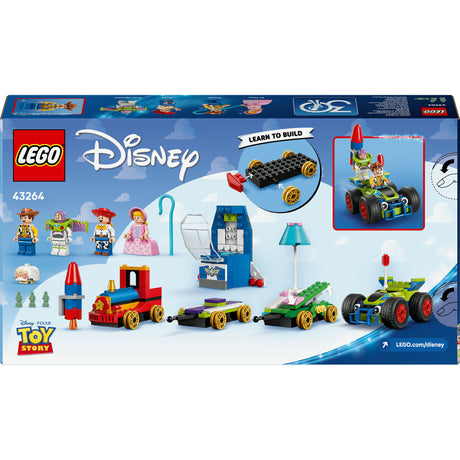 Lego Disney und Pixars Toy Story Partyzug und ferngesteuertes Auto-Set – 43264