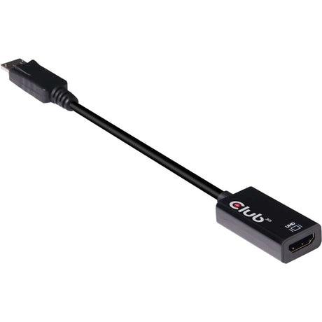 Club 3D DisplayPort 1.4 > HDMI 2.0B HDR Aktiver Adapter (Schwarz)