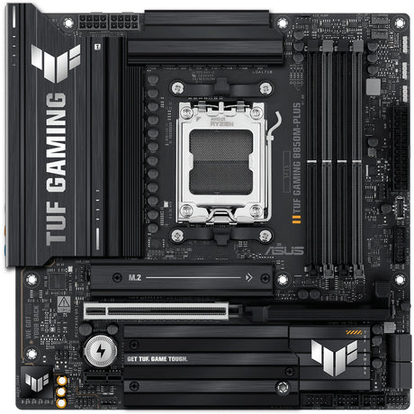 Asus TUF Gaming B850M-Plus Sockel AM5 Motherboard (2,5 GBE-LAN, Sound, µatx)