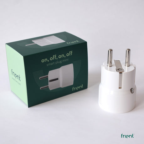 Frient Smart Plug Mini 2 Typ E (französisch) Stecker (weiß, Zigbee 3.0)
