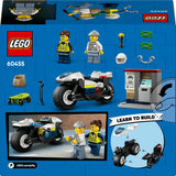 Lego City 60455 Verfolgungsjagd mit Polizeimotorrad