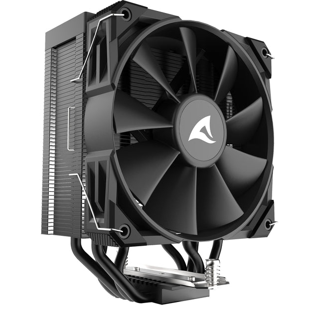 Sharkoon a40 CPU-Kühler (schwarz, 4-Pin-PWM-Lüfteranschluss)