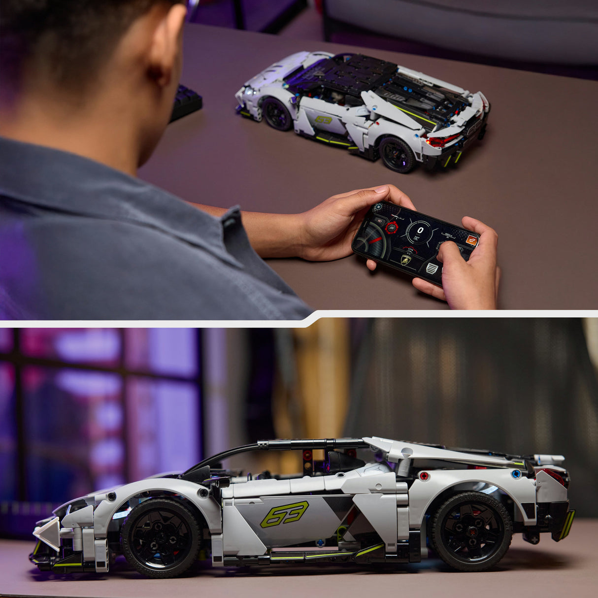 Lego Technic 42214 Lamborghini Revuelto Supersportwagen