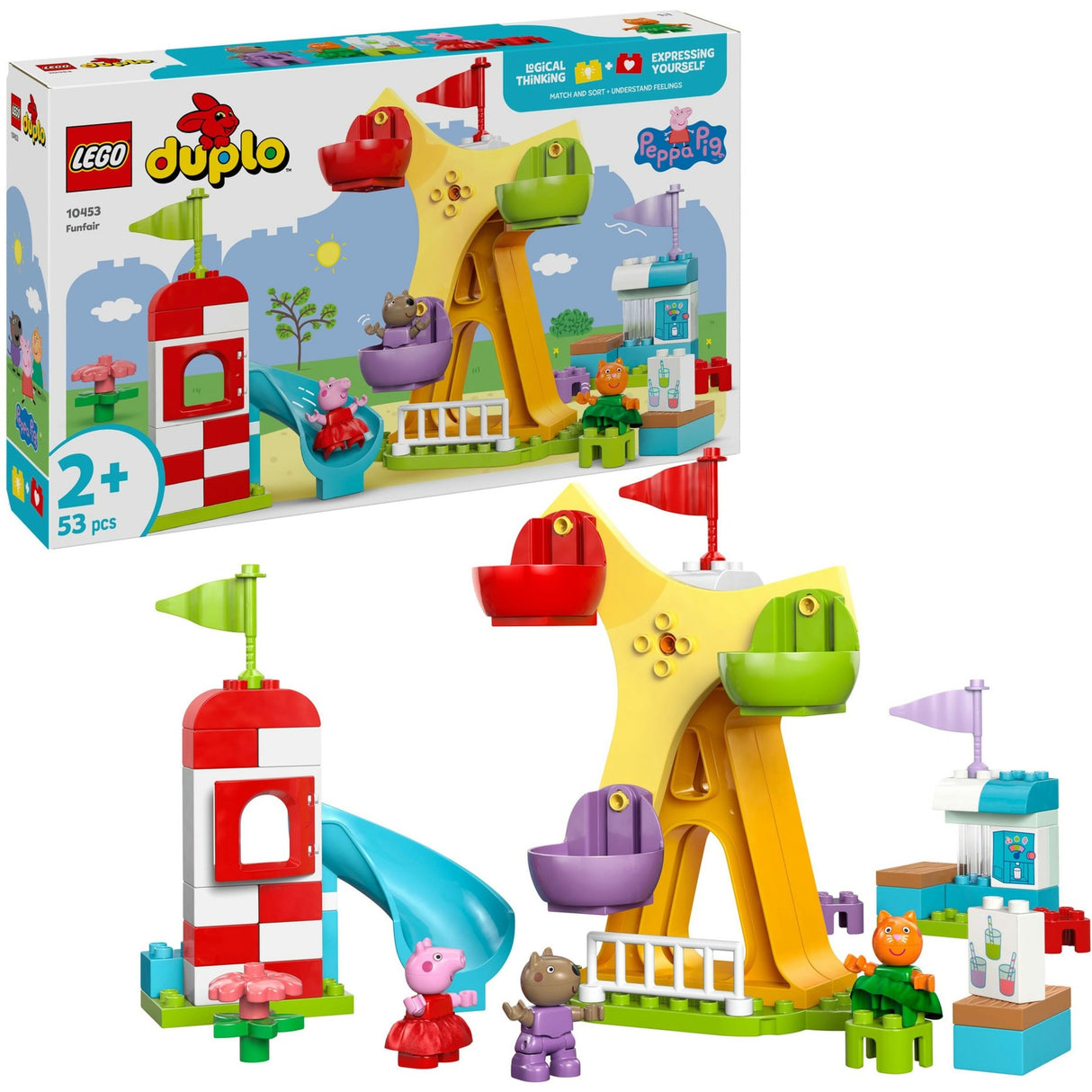 Lego Duplo 10453 Kirmes Peppa Wutz