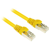 Sharkoon Netzwerkkabel SFTP, RJ-45 mit Cat.6 (gelb, 1,5 Meter)