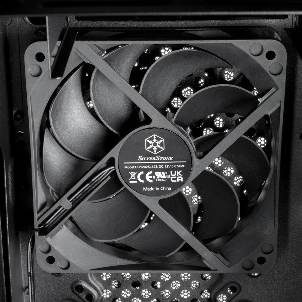 Silverstone sst-ps13b Midi-Tower-Gehäuse (schwarz | 2x USB-A)