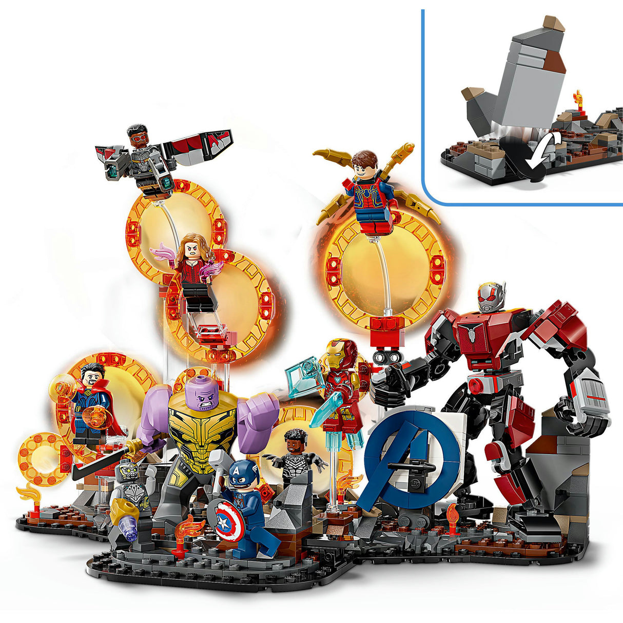 Lego Marvel 76323: Endgame-Endkampf der Avengers