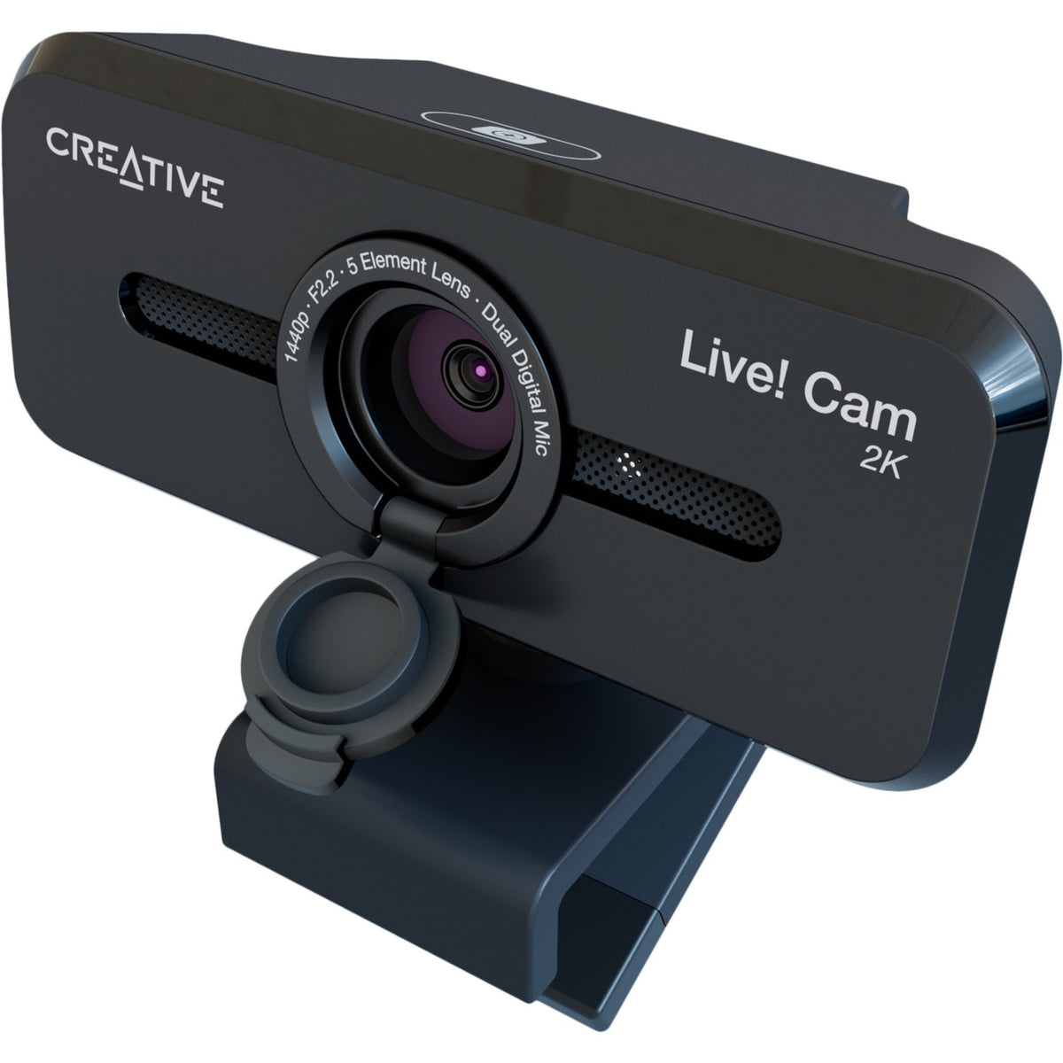 Kreativ leben! Cam Sync v3 Webcam (schwarz)