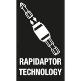 Wera 7441 Kraftform einstellbarer Drehmomentschraubendreher mit Rapidaptor-Schnellwechselhalter, 1 4 Zoll, 1,2 - 3,0 Nm – 1 Stück – 05074701001