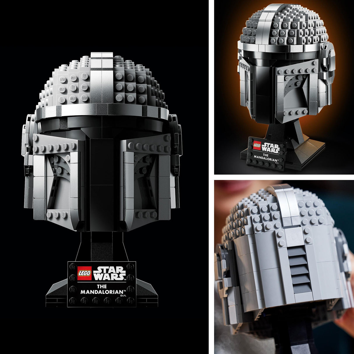 Lego Star Wars 75328 Das Mandalorian Helm
