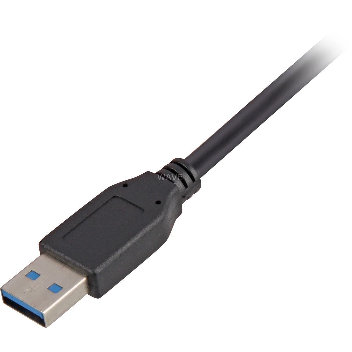 Sharkoon USB-A 3.0 > USB-B Kabel (schwarz, 3 Meter)