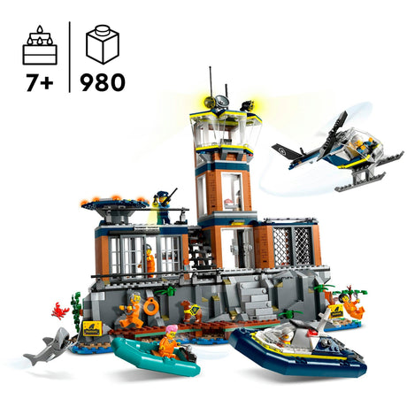 Lego Lego City 60419 Police Carrier Island